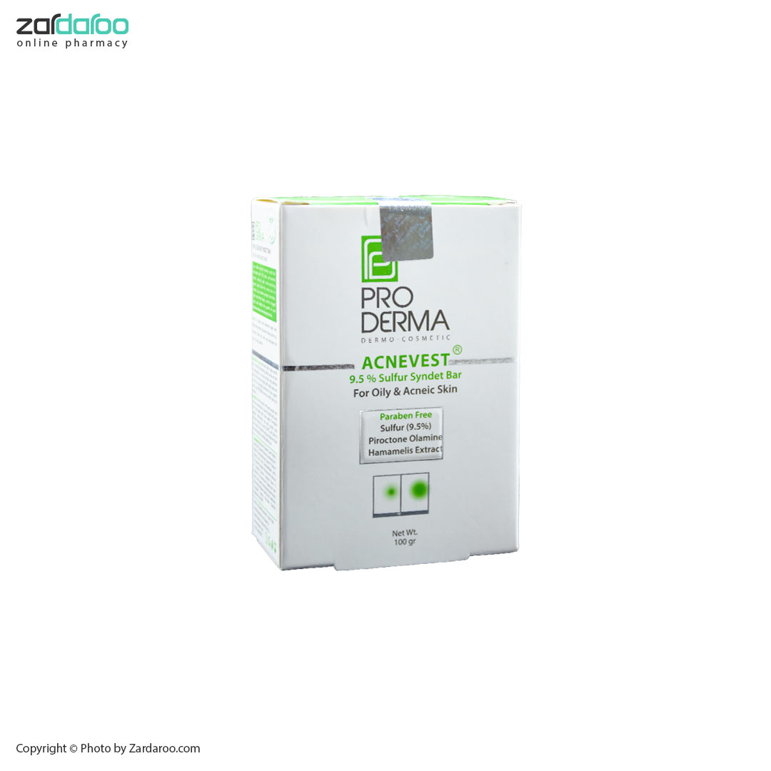 پن ضد جوش گوگرد آکنه وست پرودرما Proderma 4 پرودرما