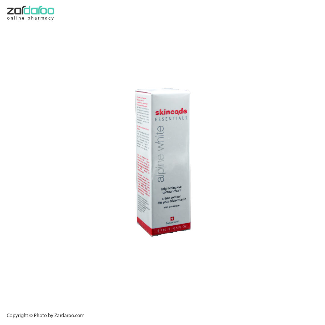 کرم روشن کننده دور چشم اسکین کد Skincode 4 اسکین کد