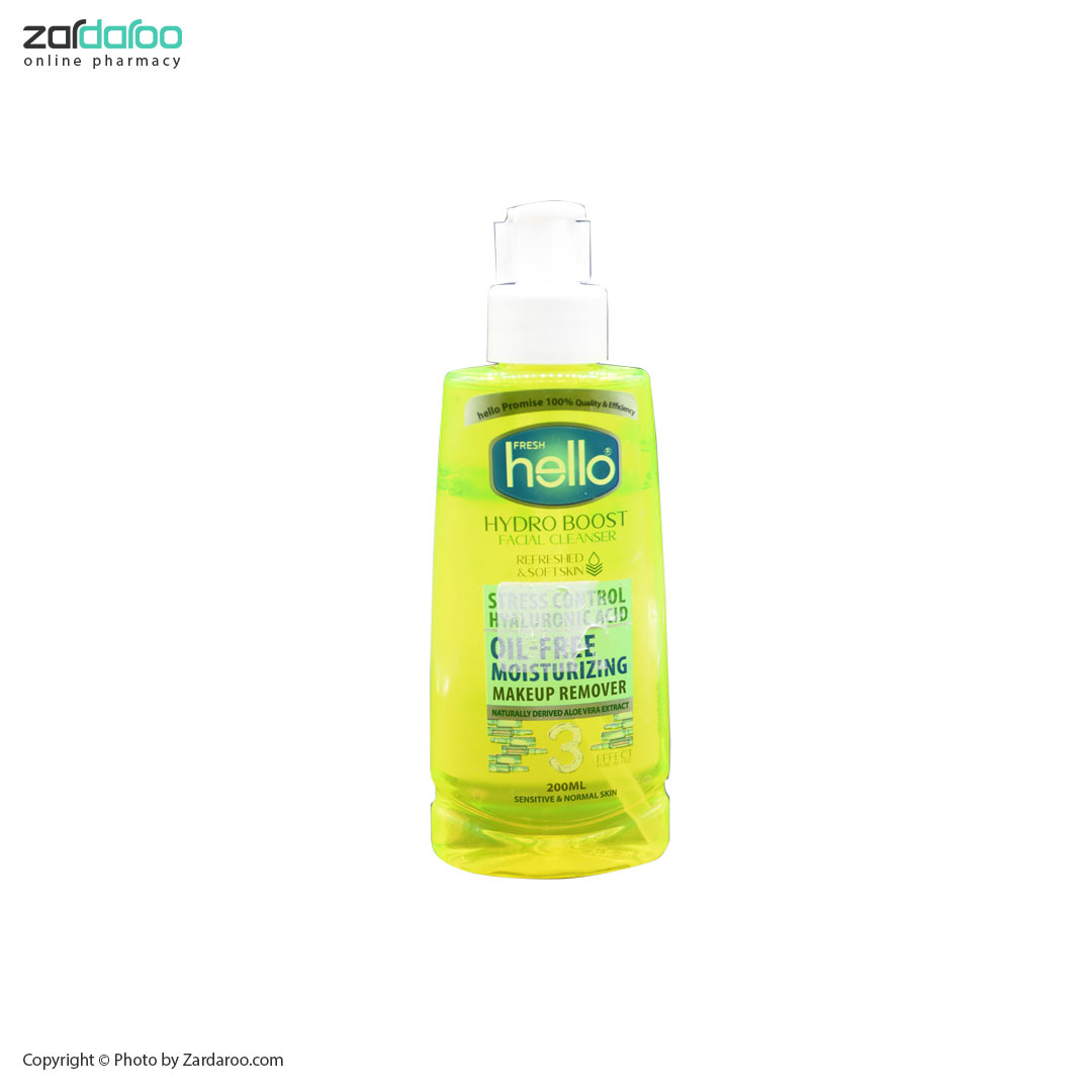 ژل شستشوی صورت مناسب پوست خشک و حساس هلوفرش Hello Fresh 4 هلوفرش