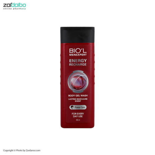 انرژی ریشارژ شامپو بدن انرژی ریشارژ مرطوب کننده مناسب انواع پوست بیول Bio'l
