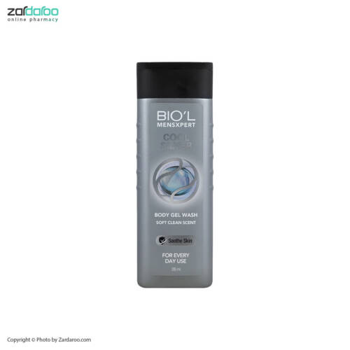 کول سیلور شامپو بدن مردانه مدل کول سیلور بیول Bio’l