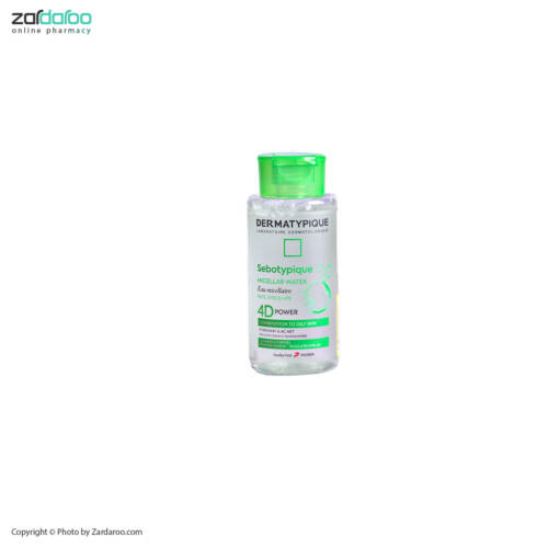 0654 محلول پاک کننده آرایش درماتیپیک پوست چرب درماتیپیک Dermatypique