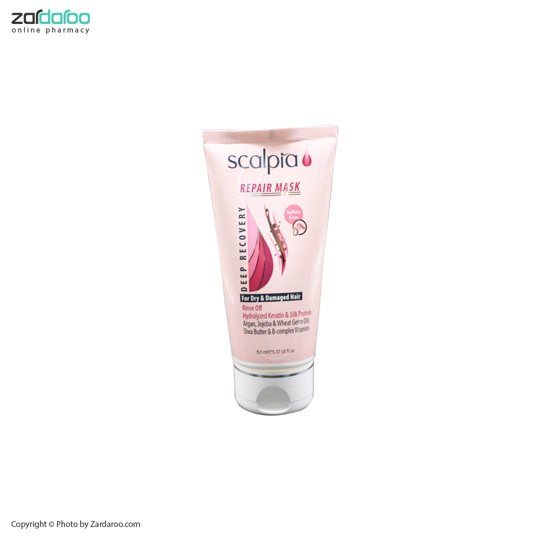 ماسک با آبکشی موهای خشک و آسیب دیده اسکالپیا Scalpia 5 ماسک با آبکشی موهای خشک و آسیب دیده اسکالپیا Scalpia - Image 2
