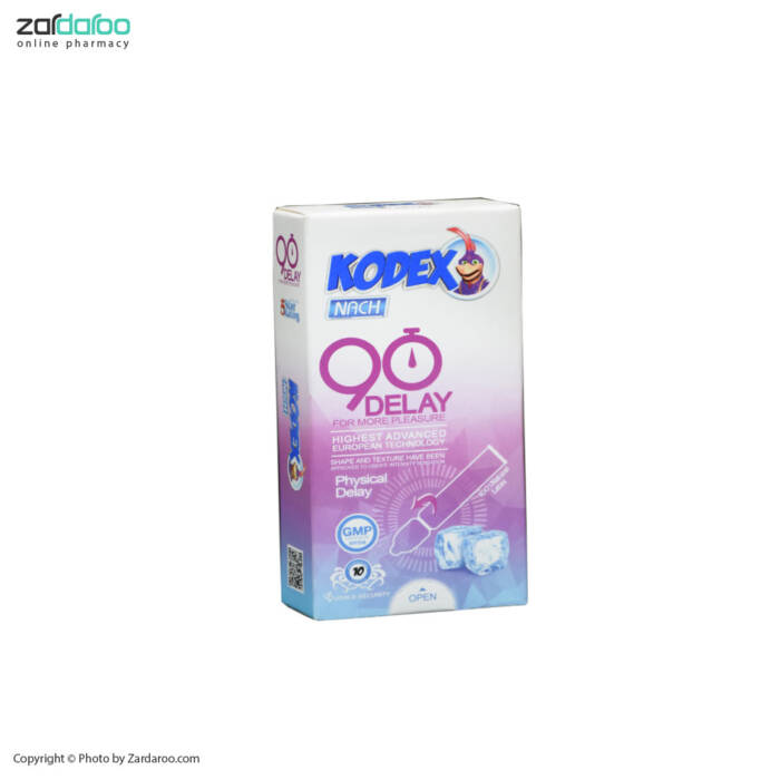 کاندوم 12تایی تاخیری مدل 90 Delay کدکس Kodex