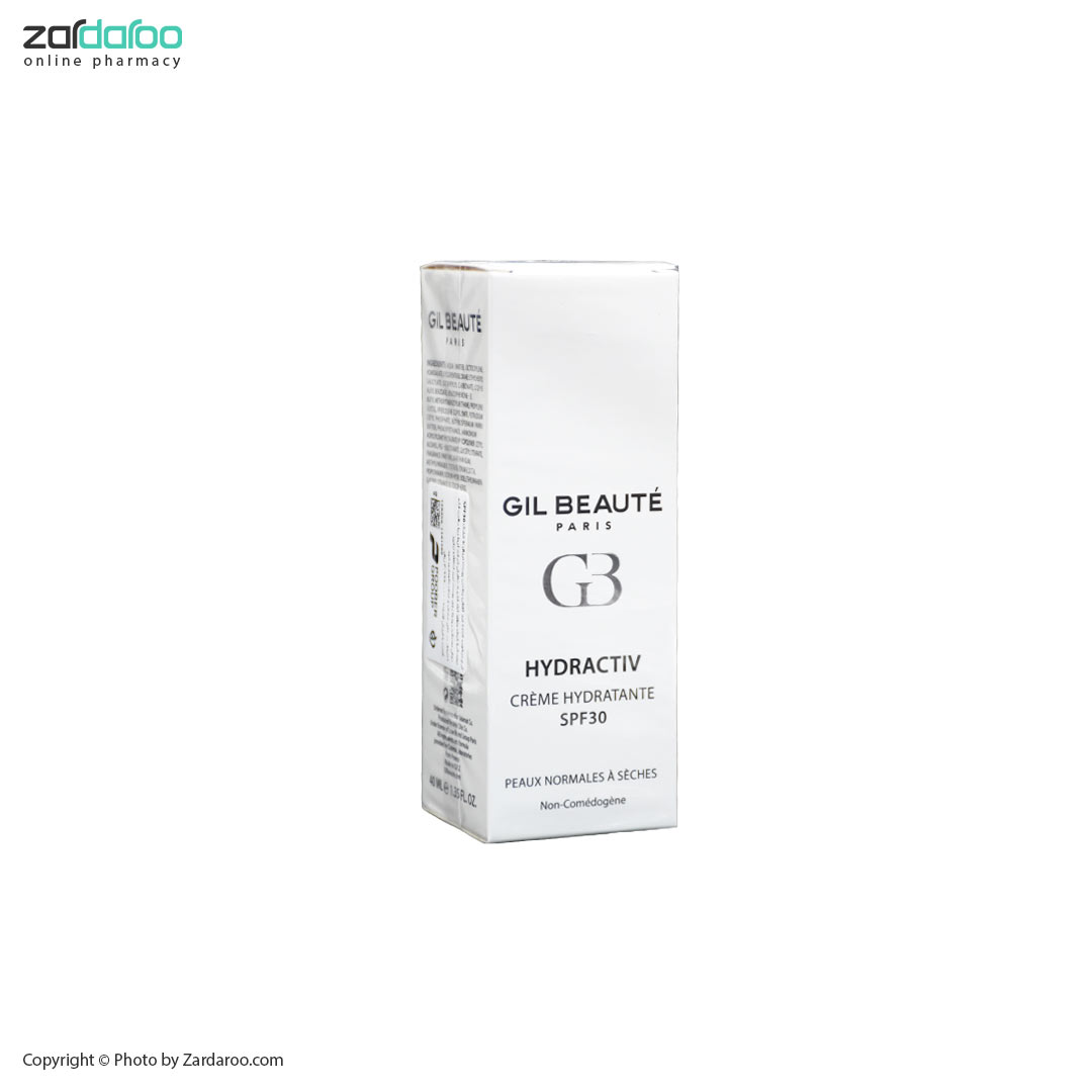 کرم مرطوب کننده ضد آفتاب SPF30 پوست نرمال تا خشک ژیل بوته Gil Beauté 4 ژیل بوته