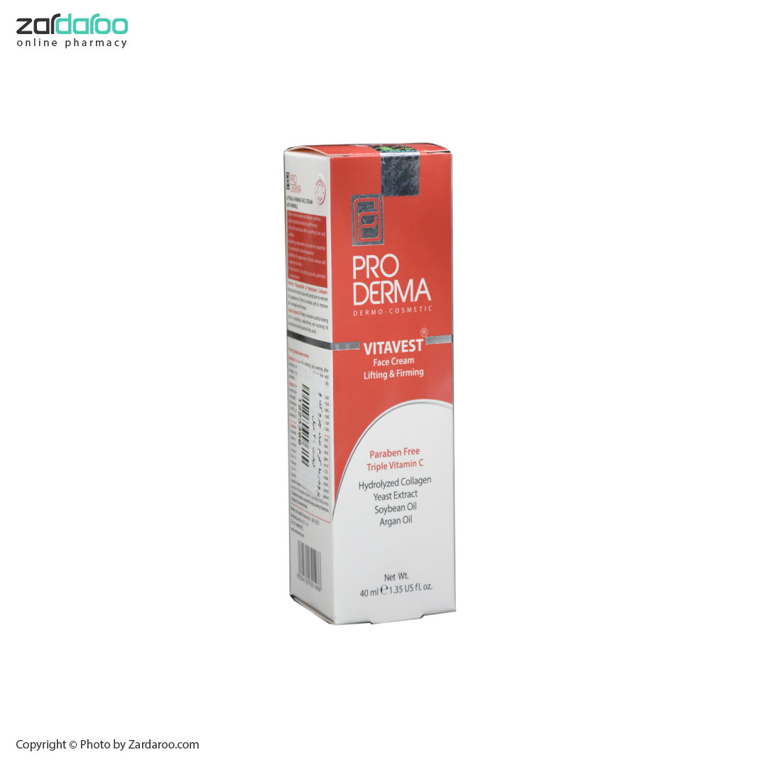 3780 کرم ضد چروک و سفت کننده پوست صورت پرودرما Pro Derma