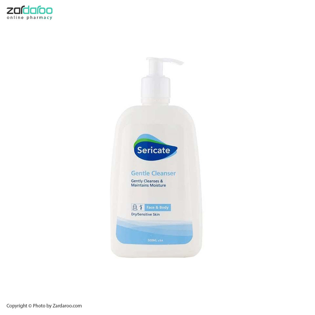 svd dj شوینده کرمی صورت و بدن 500ml سری کیت Sericate