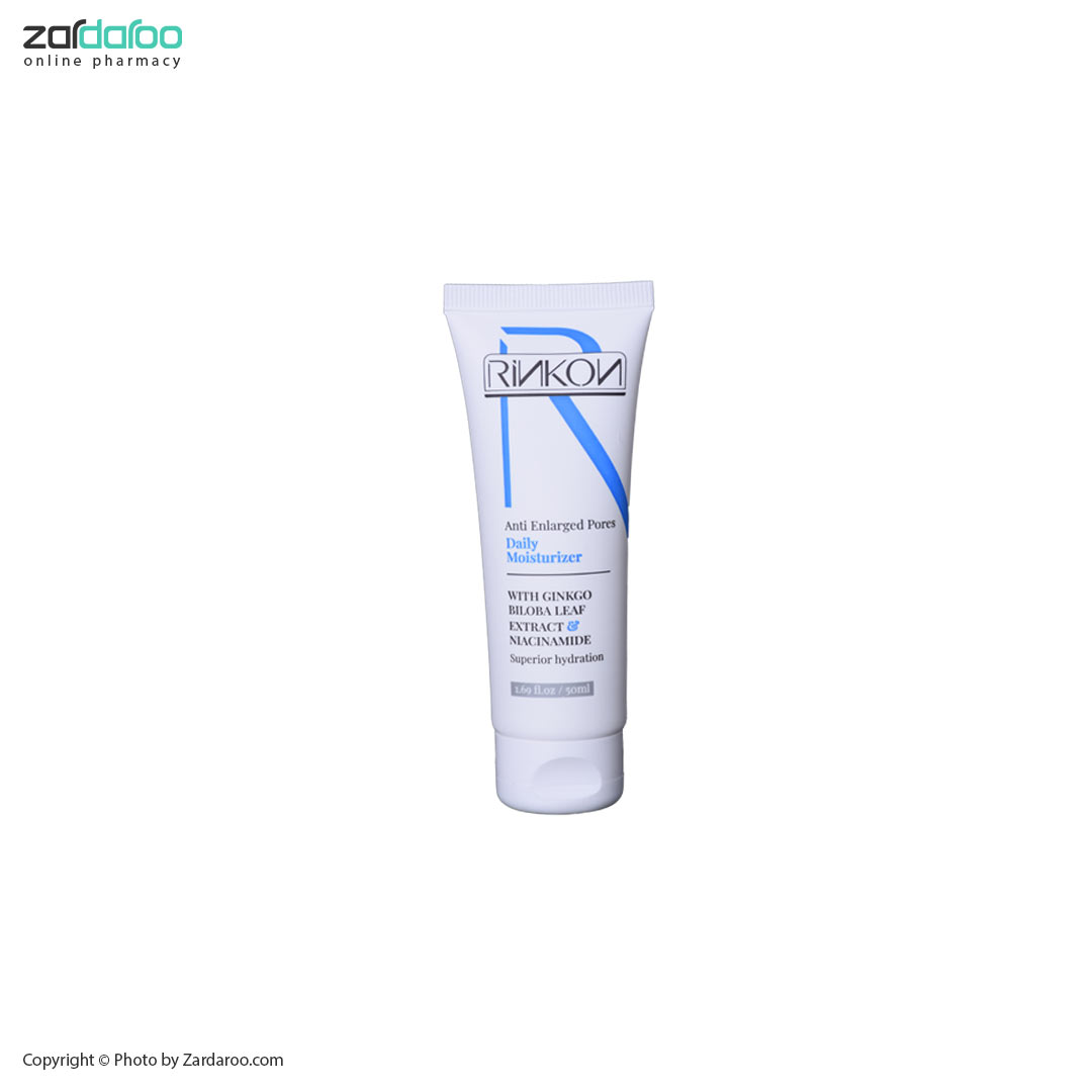 کرم مرطوب کننده صورت کوچک کننده منافذ پوست چرب رینکون Rinkon 5 کرم مرطوب کننده صورت کوچک کننده منافذ پوست چرب رینکون Rinkon - تصویر 2