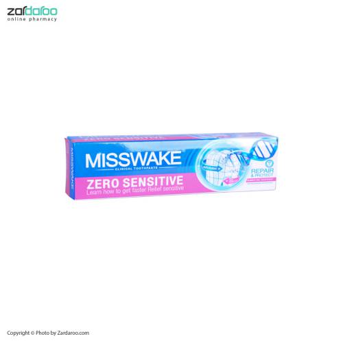 4777 خمیر دندان مدل Zero Sensitive میسویک Misswake