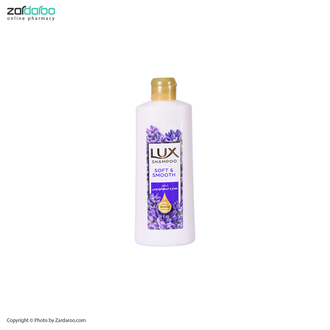 شامپو نرم کننده با عصاره اسطو خودوس لوکس Lux 4 شامپو نرم کننده با عصاره اسطو خودوس لوکس Lux