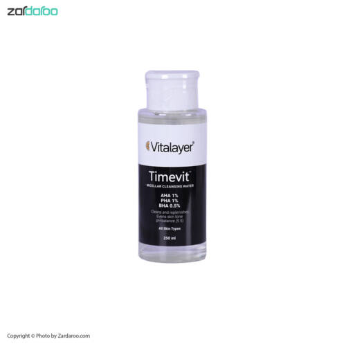 7 2 میسلار واتر پاک کننده آرایش تایم ویت ویتالیر Vitalayer