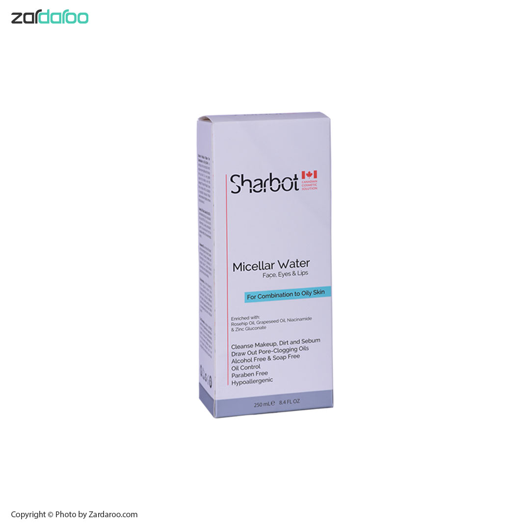 34 میسلار واتر مناسب پوست چرب و مختلط شاربوت Sharbot
