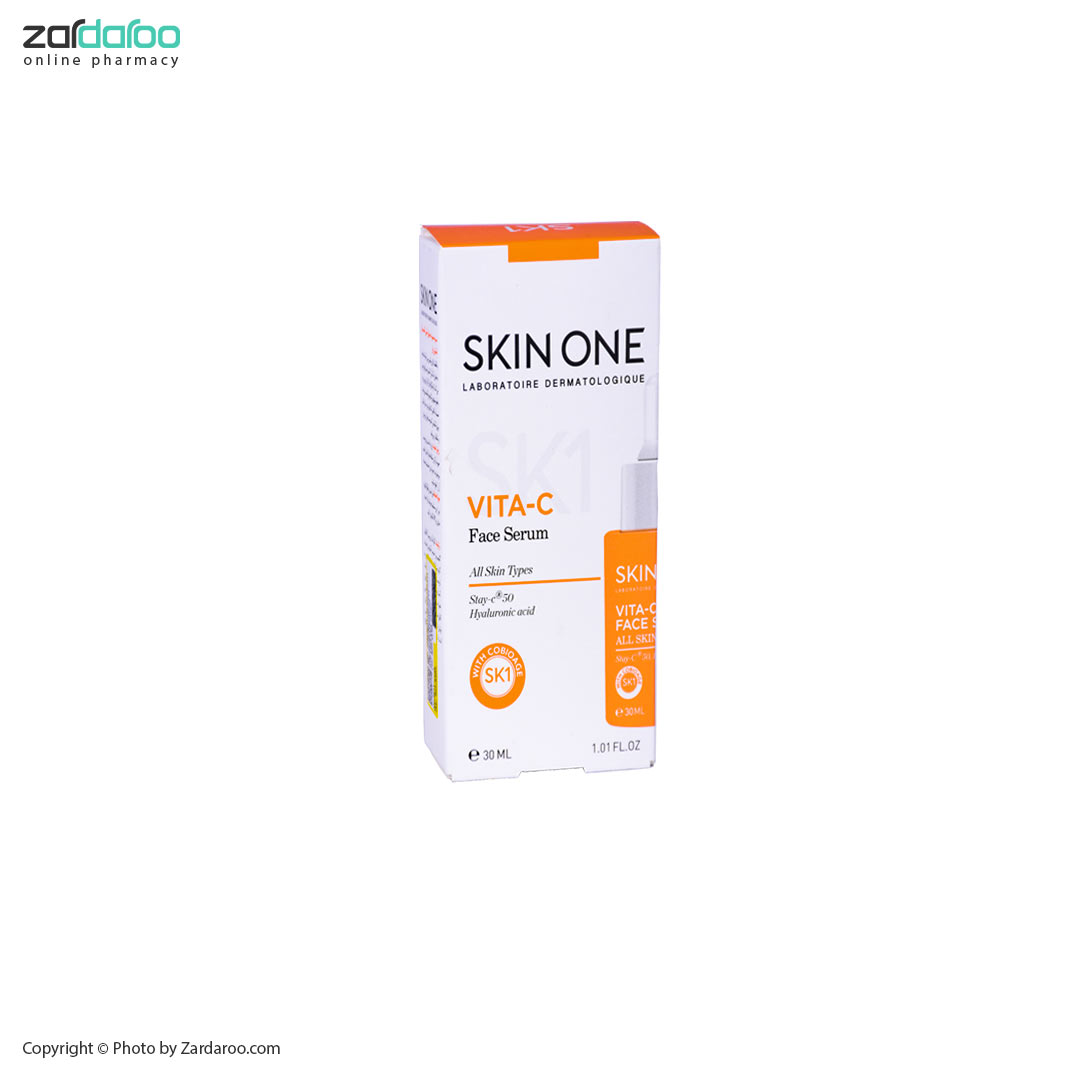 سرم صورت حاوی آنتی اکسیدان اسکین وان SKIN ONE 4 سرم صورت حاوی آنتی اکسیدان اسکین وان SKIN ONE