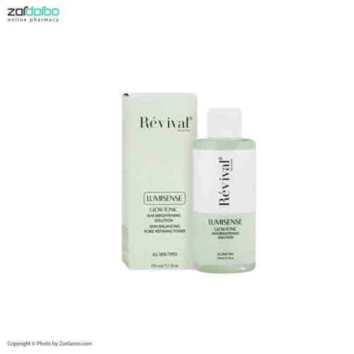 محلول ا اچ ا رویوال محلول پاک کننده و روشن کننده حاوی AHA رویوال Revival
