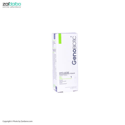 7c فوم شستشوی ضد آکنه صورت ژنوبایوتیک Genobiotic