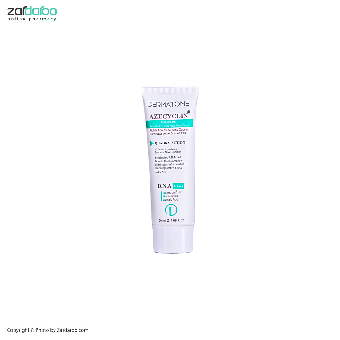 کرم ژل مناسب برای پوست چرب و دارای جوش درماتوم Dermatome 5 کرم ژل مناسب برای پوست چرب و دارای جوش درماتوم Dermatome - Image 2