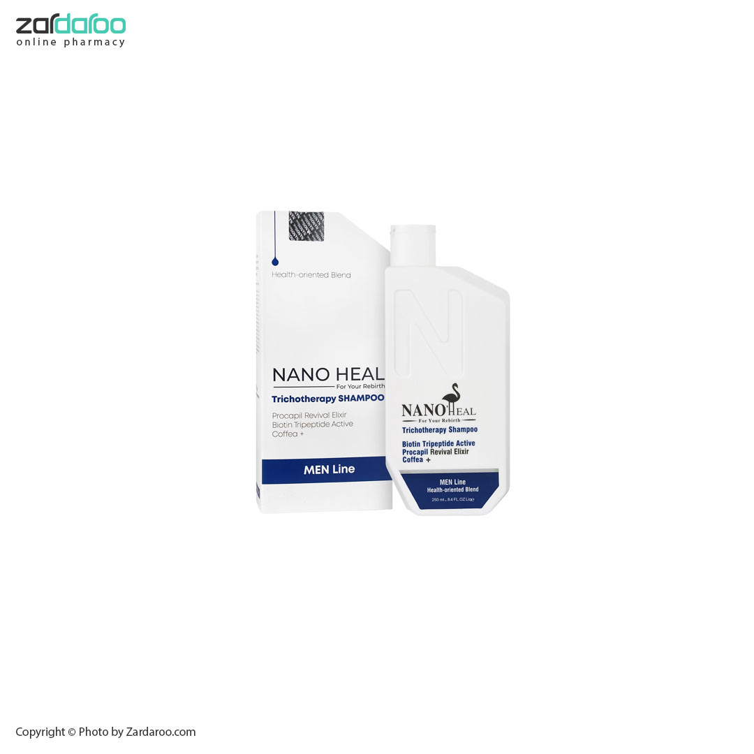 شامپو ضد ریزش و تقویتی موی سر آقایان نانوهیل Nano Heal 4 شامپو ضد ریزش و تقویتی موی سر آقایان نانوهیل Nano Heal