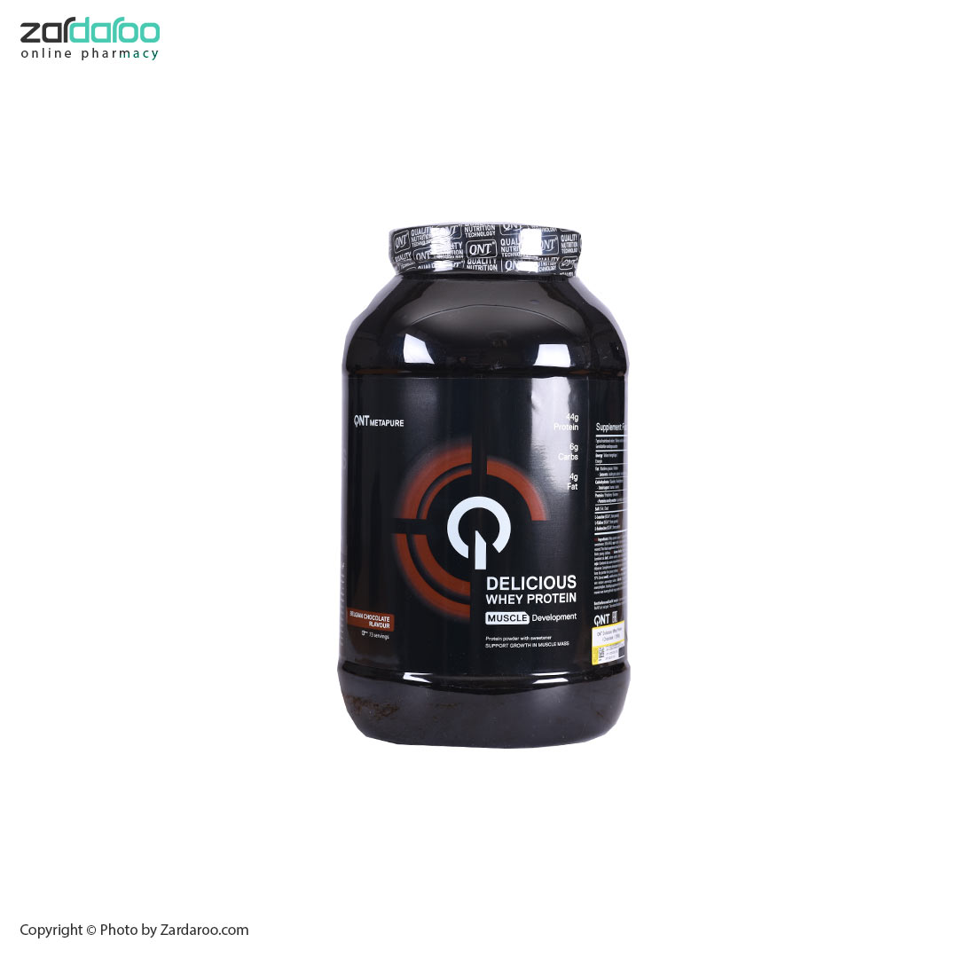 22000 پودر دلیشز وی 2200 گرمی با طعم شکلاتی کیو ان تی QNT