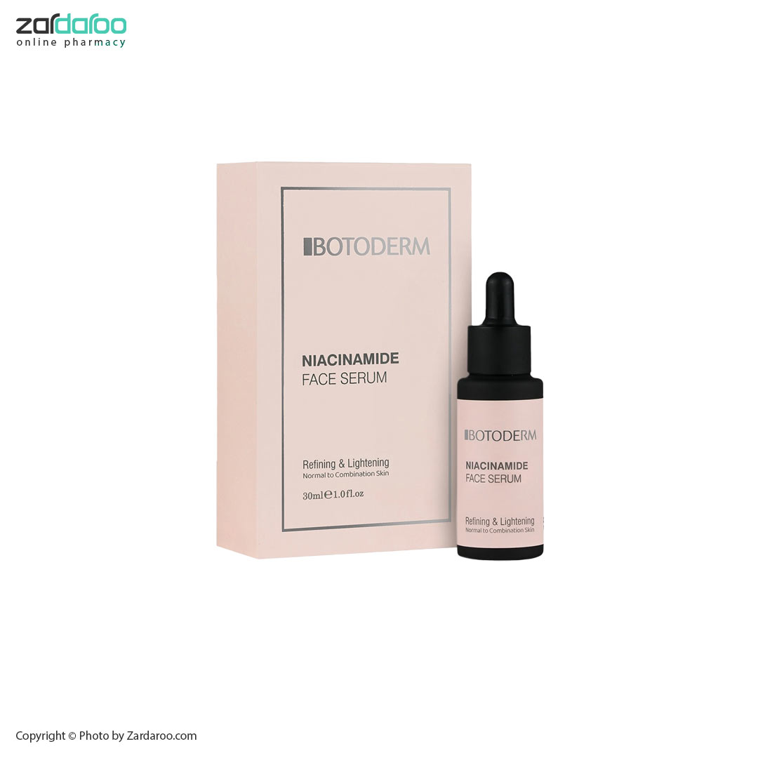 سرم روشن کننده حاوی نیاسینامید بوتودرم BOTODERM 4 سرم روشن کننده حاوی نیاسینامید بوتودرم BOTODERM