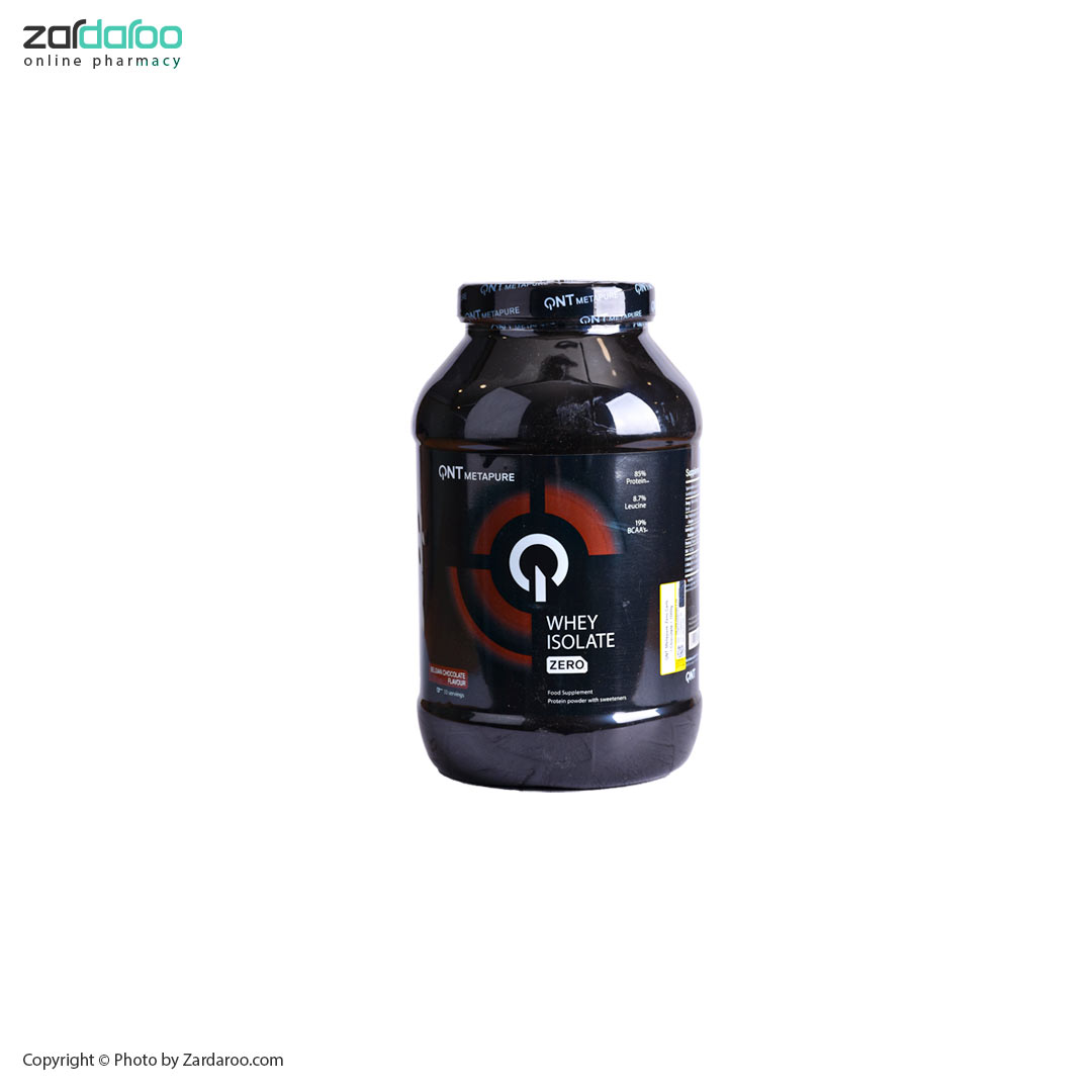 پودر پروتئین وی ایزوله متاپیور زیرو کرب 1000 گرمی شکلاتی کیو تی ان QTN 4 پودر پروتئین وی ایزوله متاپیور زیرو کرب 1000 گرمی شکلاتی کیو تی ان QTN