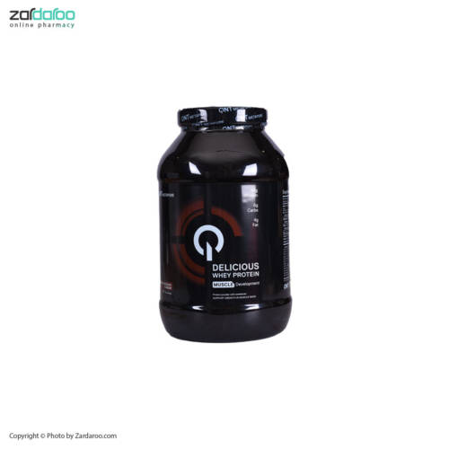 دلیشز وی 1000 پودر دلیشز وی 1000 گرمی شکلاتی کیو ان تی QNT