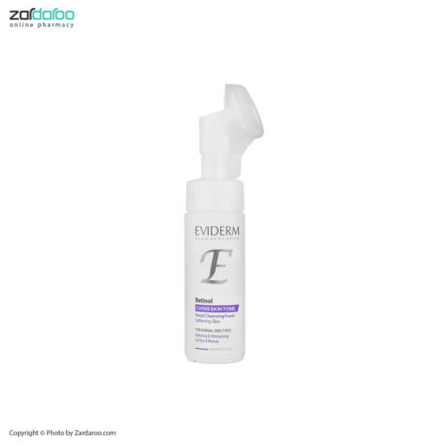 اویدرم رتینول فوم شستشوی صورت رتینول اویدرم Eviderm