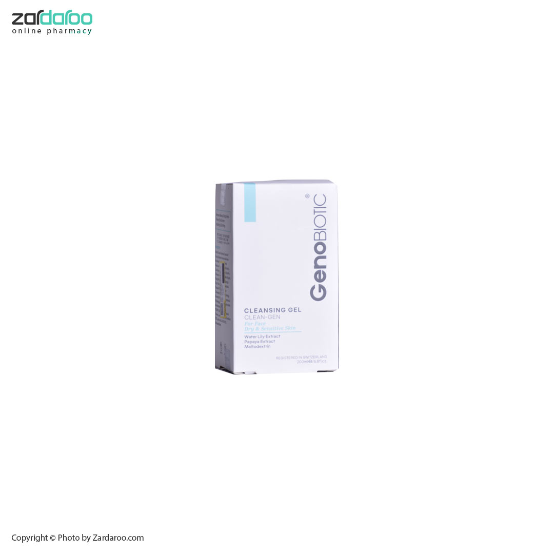 ژل شستشوی صورت پوست خشک و حساس ژنو بایوتیک Geno Biotic 4 ژل شستشوی صورت پوست خشک و حساس ژنو بایوتیک Geno Biotic