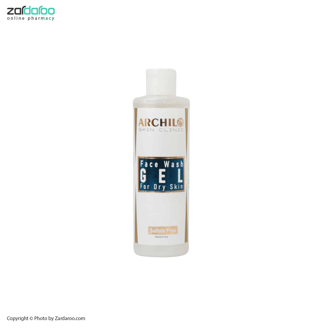 ژل شستشوی صورت مناسب پوست خشک آرچیلو Archilo 5 ژل شستشوی صورت مناسب پوست خشک آرچیلو Archilo - Image 2