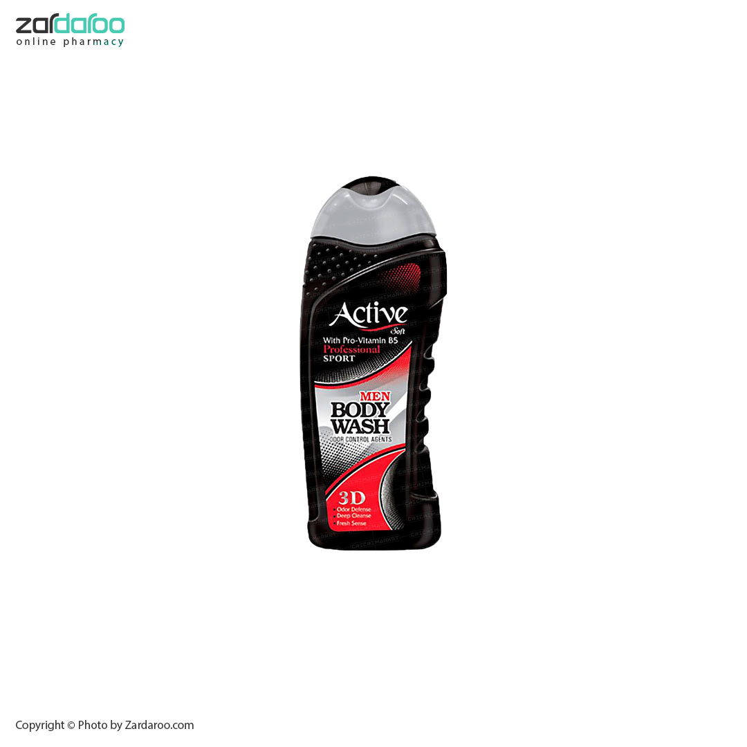 شامپو بدن تری دی آقایان حاوی دئودرانت اکتیو active 4 شامپو بدن تری دی آقایان حاوی دئودرانت اکتیو active