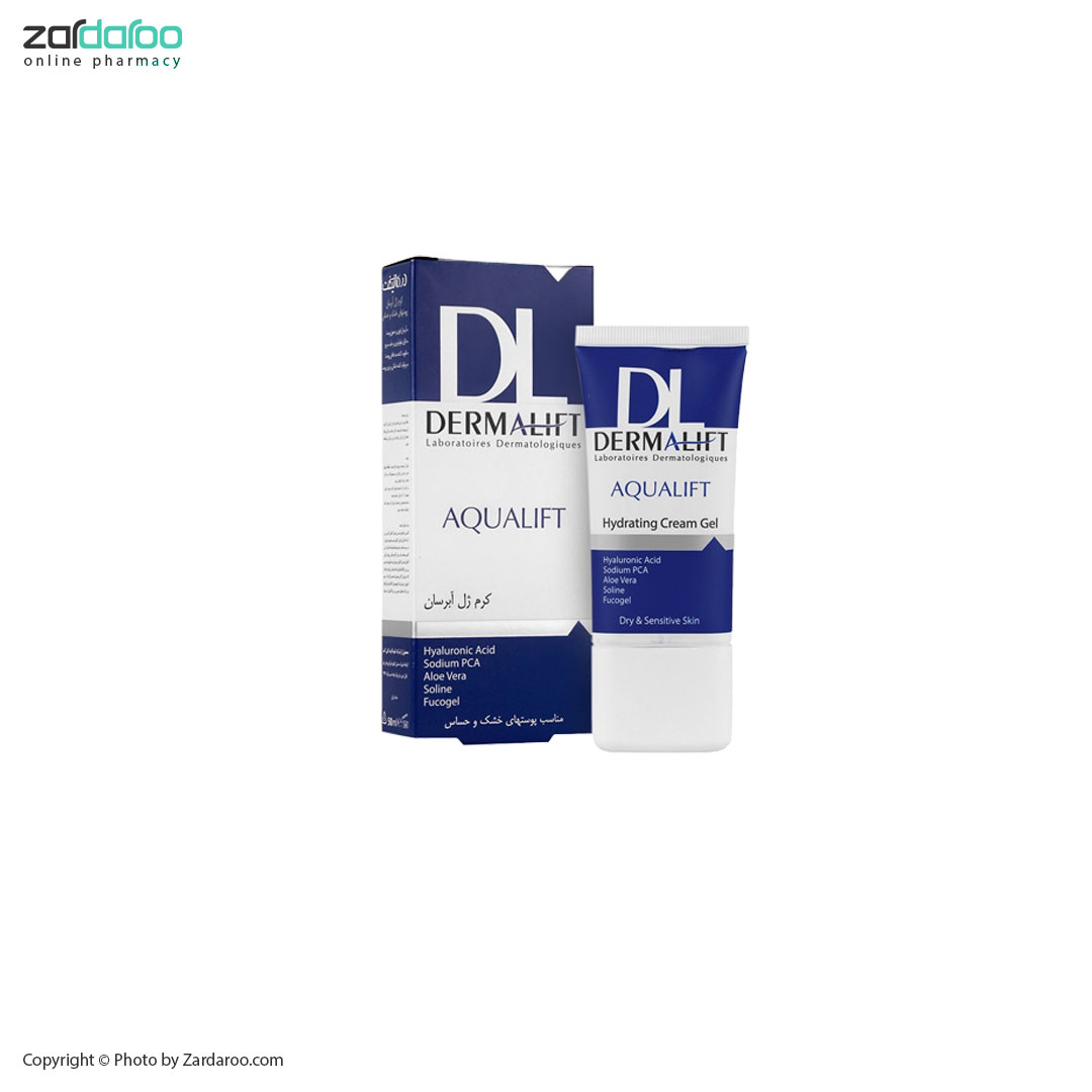 کرم ژل آبرسان آکوالیفت درمالیفت Dermalift 4 کرم ژل آبرسان آکوالیفت درمالیفت Dermalift
