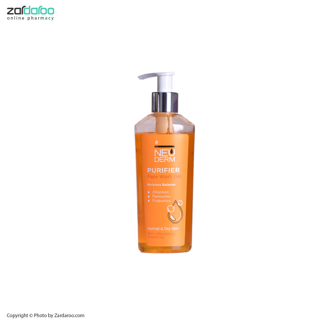 ژل شستشوی پوست نرمال و خشک نئودرم Neuderm 4 ژل شستشوی پوست نرمال و خشک نئودرم Neuderm