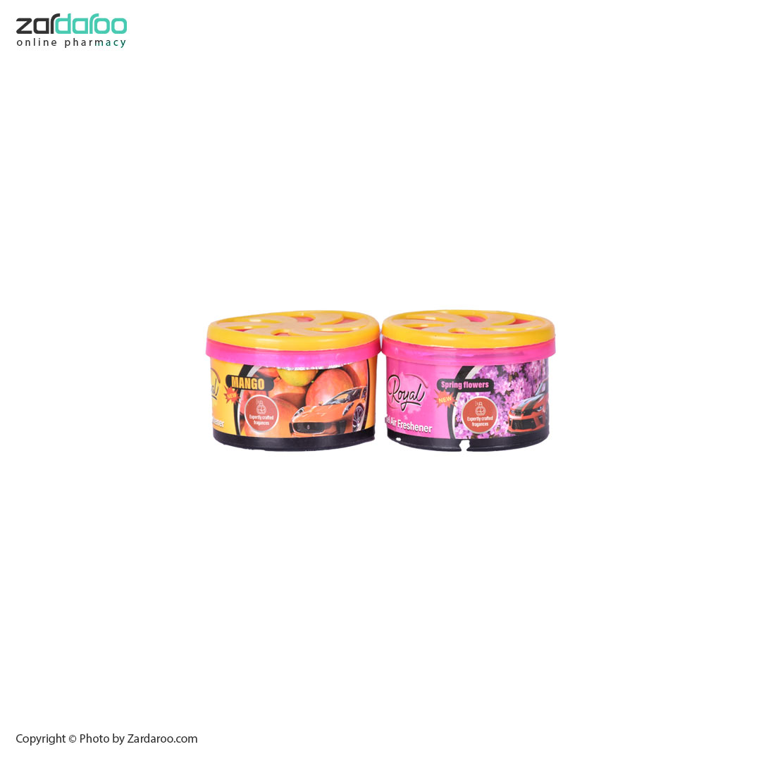 خوشبوکننده کنسروی خودرو رویال royal 4 خوشبوکننده کنسروی خودرو رویال royal