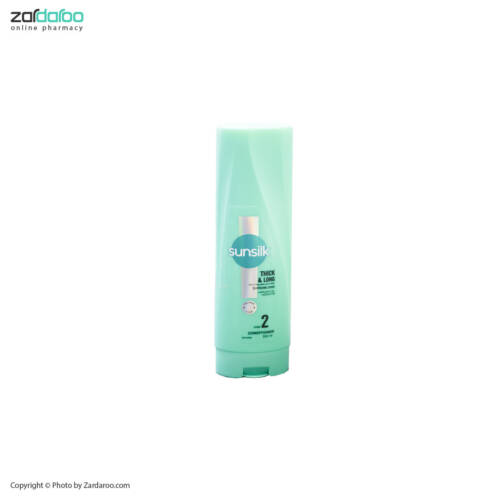555555555 نرم کننده و پر پشت کننده مو سان سیلک Sunsilk
