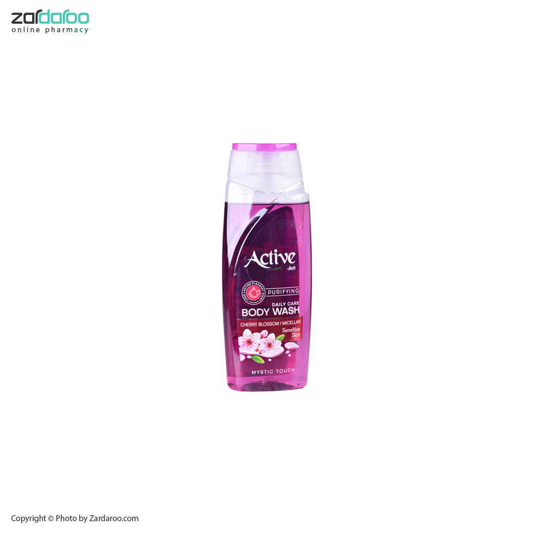 شامپو بدن مناسب پوست های حساس اکتیو active 4 شامپو بدن مناسب پوست های حساس اکتیو active