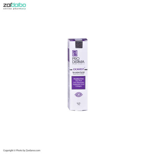 033 1 ژل التیام دهنده دور چشم و پلک پرودرما Proderma