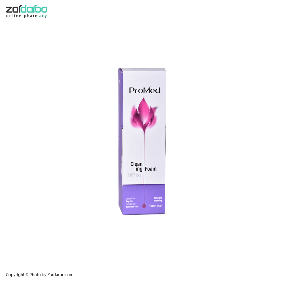 فوم شستشوی صورت مناسب پوست های خشک پرومد Promed 4 فوم شستشوی صورت مناسب پوست های خشک پرومد Promed
