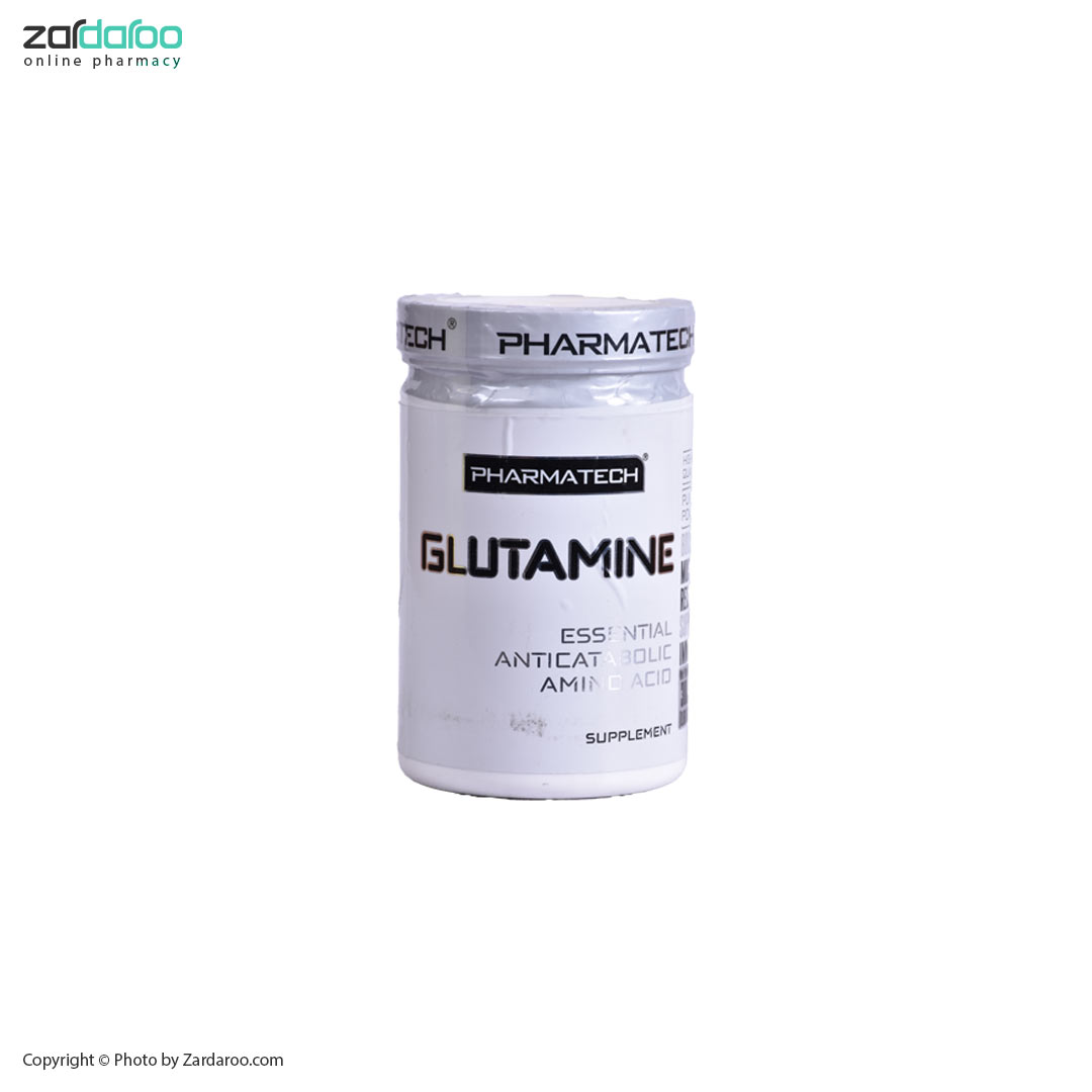 پودر گلوتامین 300گرمی فارماتک Pharmatech 13 پودر گلوتامین 300گرمی فارماتک Pharmatech