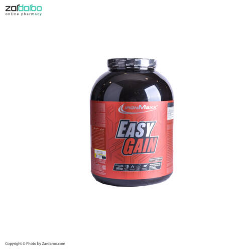 054 1 پودر ایزی گین 2000 گرم با طعم شکلات آیرون مکس Iron Max
