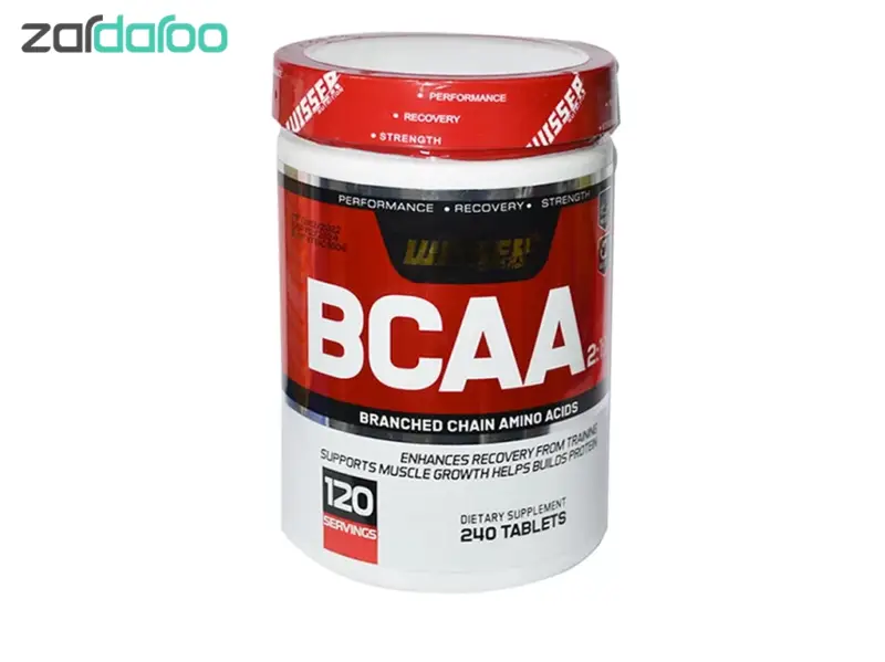 معرفی قرص 240عددی BCAA ویثر Wisser