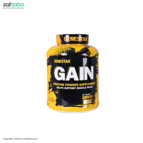 4845 پودر گین 3000گرمی با طعم شیر شکلات ژن استار Genestar