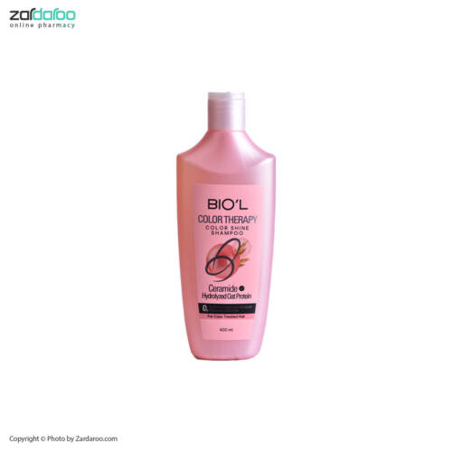 موی رنگ شده شامپو 400ml کالر تراپی موهای رنگ شده و دکلره شده بیول Bio’l
