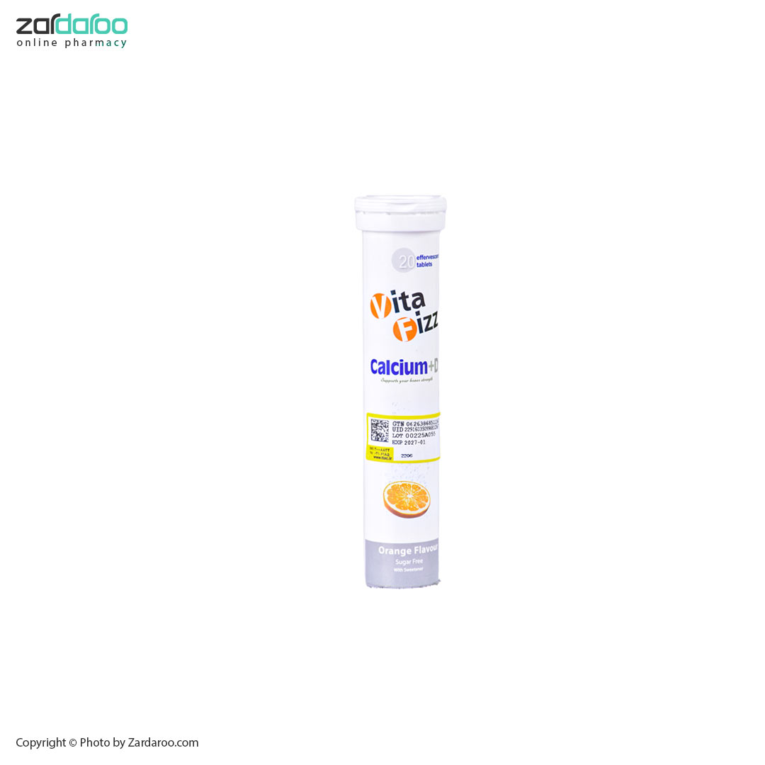 کلسیم و ویتامین دی ویتا فیز Vita Fizz 4 کلسیم و ویتامین دی ویتا فیز Vita Fizz