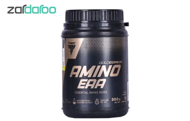 بهترین مکمل های ایی ای ای (EAA) 4 معرفی آمینو EAA گلد کر لاین 300گرمی ترک نوتریشن Trec Nutrition