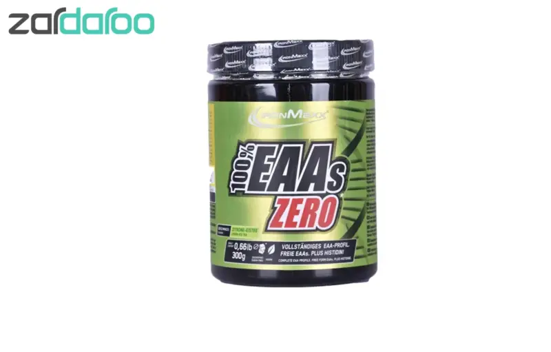 بهترین مکمل های ایی ای ای (EAA) 3 معرفی پودر ایی ای ای 100% زیرو آیرون مکس Ironmax