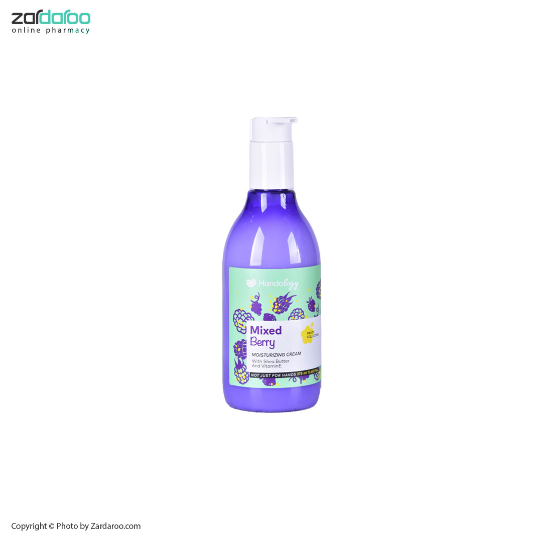 کرم آبرسان مدل Mixed Berry حجم 375 میلی لیتر هندولوژی Handology 4 کرم آبرسان مدل Mixed Berry حجم 375 میلی لیتر هندولوژی Handology