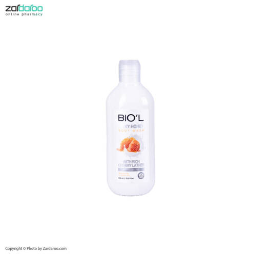 بیول شامپو بدن کرمی شیر و عسل مناسب برای پوست های خیلی خشک 400 میل بیول BIOL