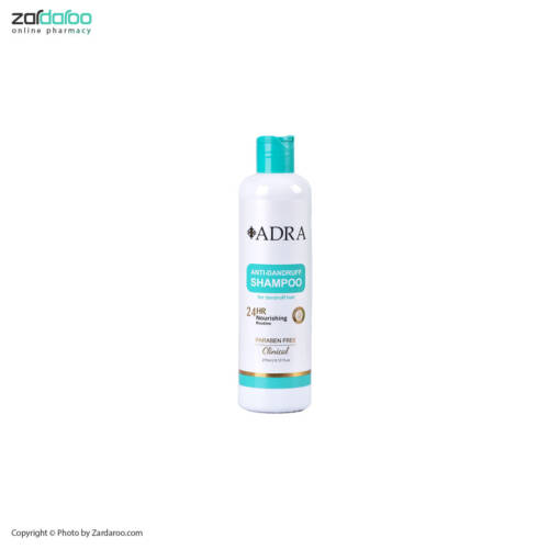 ضد شوره آدرا شامپو ضد شوره کلینیکال فاقد پارابن 270ml آدرا Adra