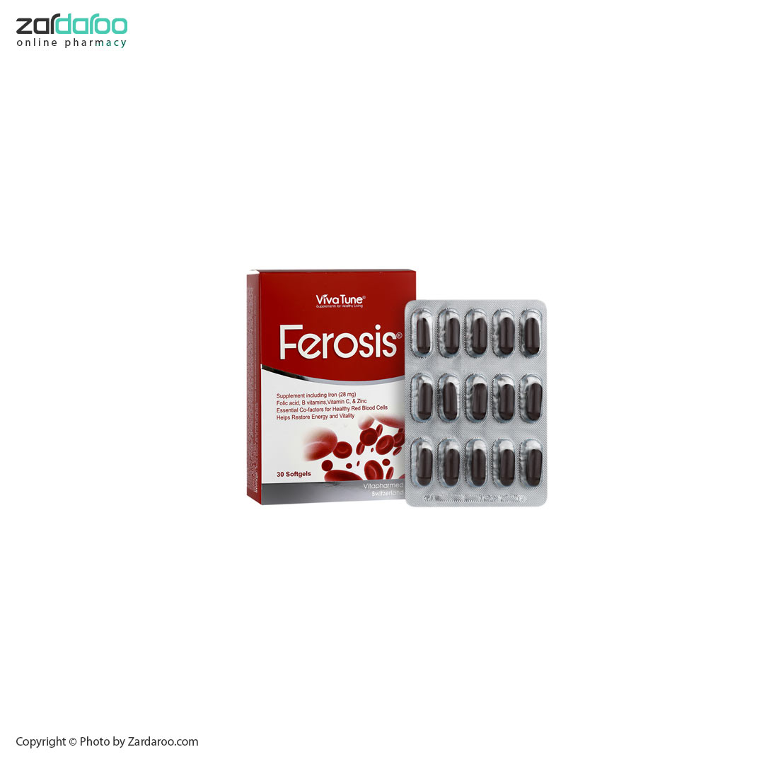کپسول نرم ژلاتینی 30 عددی فروسیس ویواتیون Vivition 6 کپسول نرم ژلاتینی 30 عددی فروسیس ویواتیون Vivition