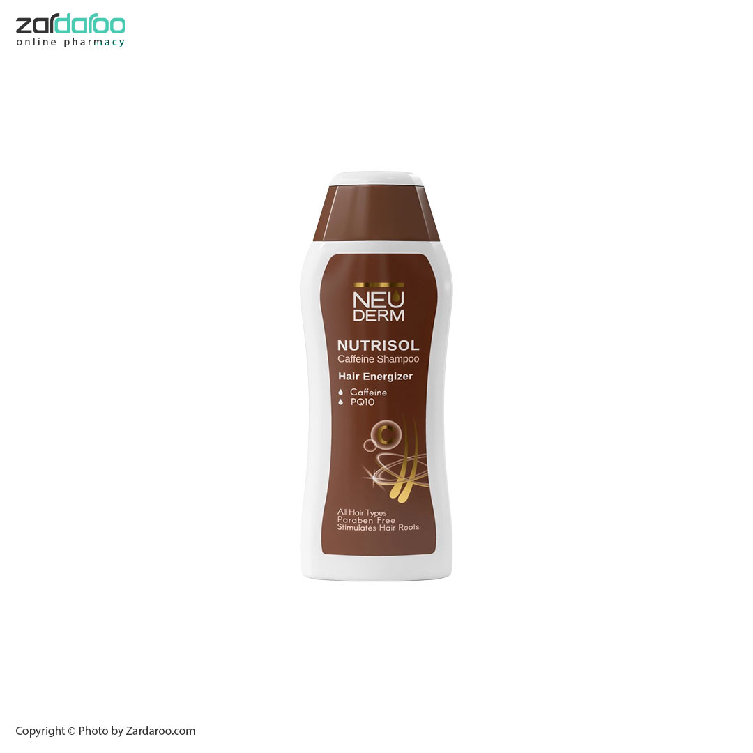 شامپو تقویتی نوتریسل کافئین 300ml نئودرم Neuderm 4 شامپو تقویتی نوتریسل کافئین 300ml نئودرم Neuderm