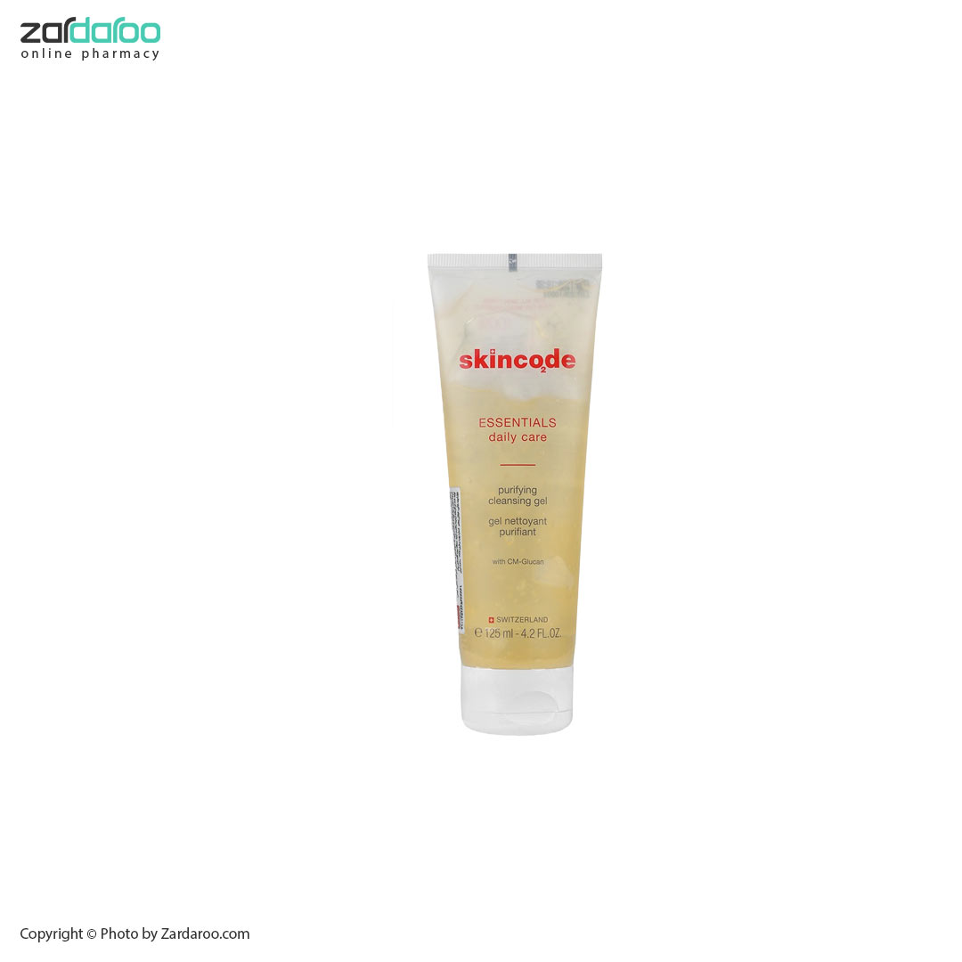 ژل شستشو و پاک کننده اسکین کد SkinCode 4 ژل شستشو و پاک کننده اسکین کد SkinCode